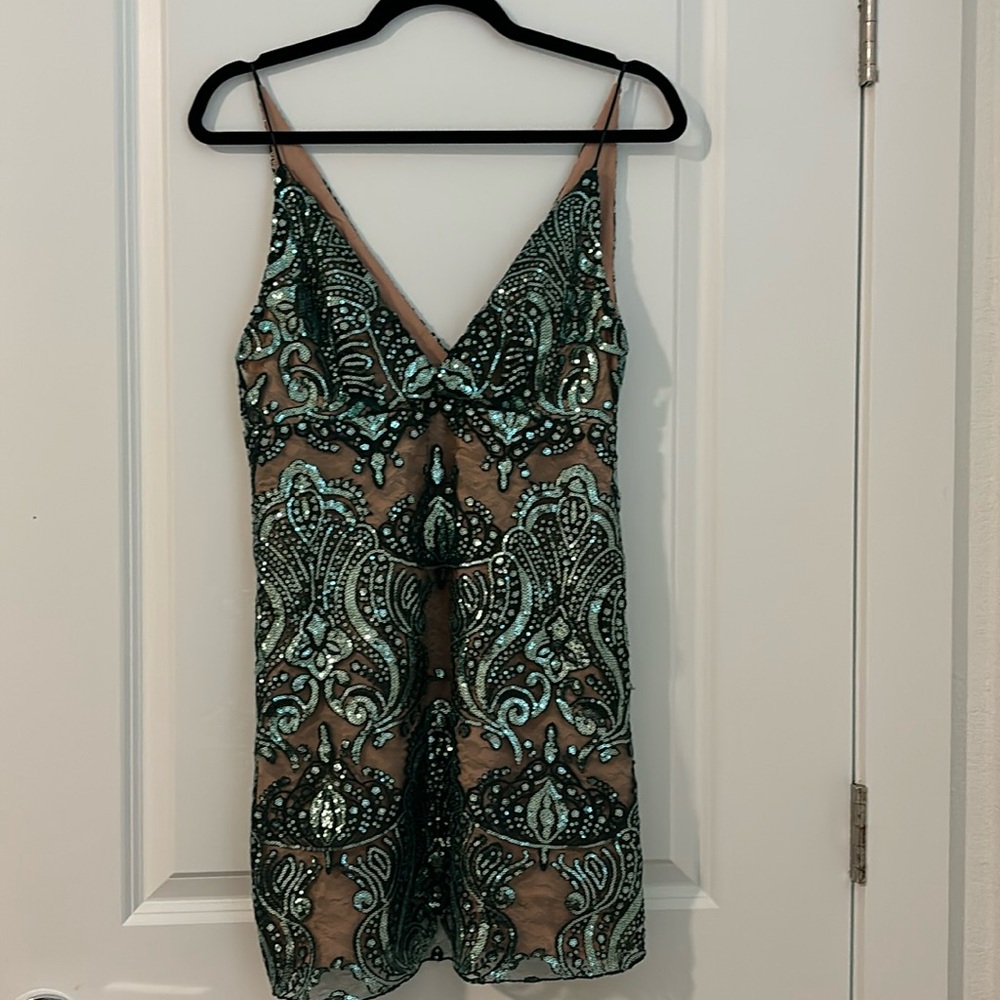 Free people sequin cocktail dress
